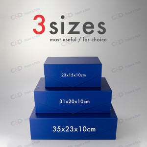 Foldable box - black - In Stock - Xiamen C&D Paper & Pulp Co., Ltd