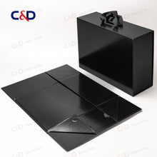 Load image into Gallery viewer, Collapsible Box with Handle /  Large size - Xiamen C&amp;D Paper &amp; Pulp Co., Ltd
