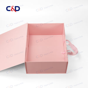 Collapsible Box with Handle /  Large size - Xiamen C&D Paper & Pulp Co., Ltd