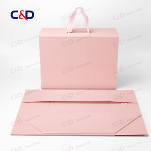 Collapsible Box with Handle /  Large size - Xiamen C&D Paper & Pulp Co., Ltd