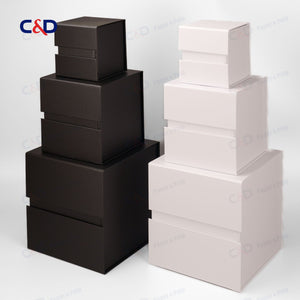 Collapsible Cube Box - Xiamen C&D Paper & Pulp Co., Ltd