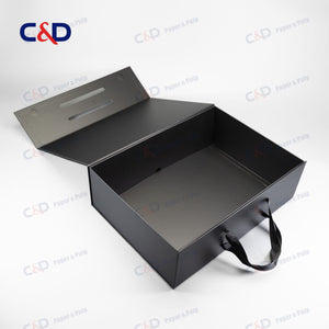 Collapsible Box with Handle / XXXL SIZE - Xiamen C&D Paper & Pulp Co., Ltd