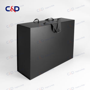 Collapsible Box with Handle / XXXL SIZE - Xiamen C&D Paper & Pulp Co., Ltd