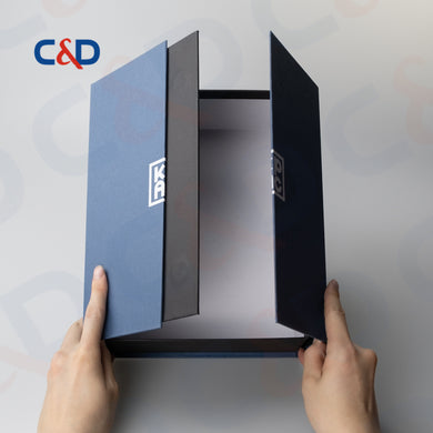 MAGNET BOX-BOOK STYLE TWO FLAPS - C&D PAPER PACKAGING