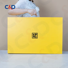 Load image into Gallery viewer, Customized paper box Four Corners Glued Foldable Paper Box XXL size With Handle  folding paper box - C&amp;D PAPER PACKAGING
