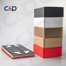 Load image into Gallery viewer, FOLDABLE PAPER BOX WITH OR WITHOUT RIBBON HANDLE-IN STOCK - C&amp;D PAPER PACKAGING
