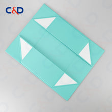 Load image into Gallery viewer, Foldable box - Cyan - In stock - C&amp;D PAPER PACKAGING
