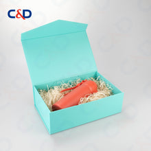 Load image into Gallery viewer, Foldable box - Cyan - In stock - C&amp;D PAPER PACKAGING
