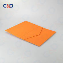 Load image into Gallery viewer, Foldable box - Orange - In stock - C&amp;D PAPER PACKAGING
