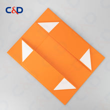 Load image into Gallery viewer, Foldable box - Orange - In stock - C&amp;D PAPER PACKAGING
