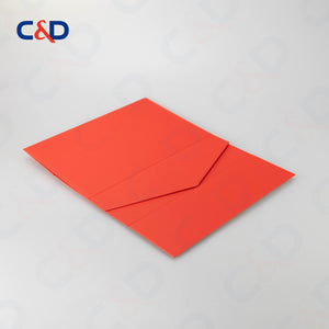 Foldable box - Red - In stock - C&D PAPER PACKAGING