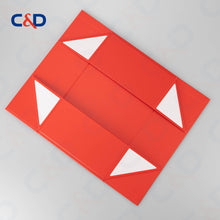 Load image into Gallery viewer, Foldable box - Red - In stock - C&amp;D PAPER PACKAGING
