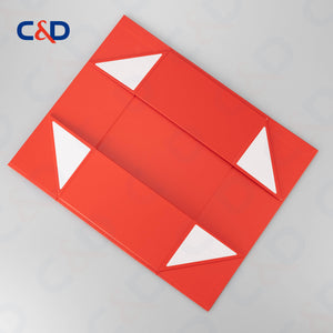 Foldable box - Red - In stock - C&D PAPER PACKAGING