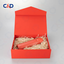 Load image into Gallery viewer, Foldable box - Red - In stock - C&amp;D PAPER PACKAGING
