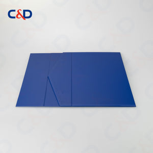 Foldable box - Blue - In stock - C&D PAPER PACKAGING