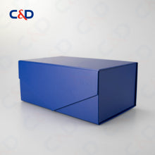 Load image into Gallery viewer, Foldable box - Blue - In stock - C&amp;D PAPER PACKAGING
