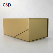 Load image into Gallery viewer, Foldable box - Gold - In stock - C&amp;D PAPER PACKAGING
