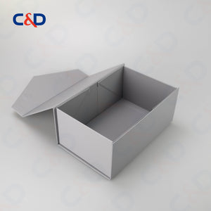 Foldable box - Grey - In stock - C&D PAPER PACKAGING