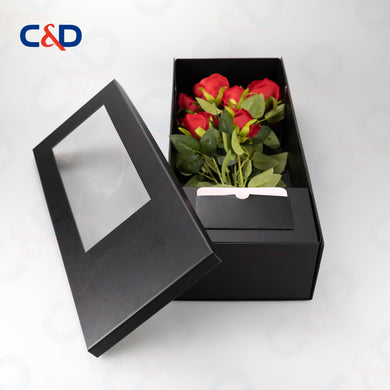 Foldale - Flower box - In stock - C&D PAPER PACKAGING