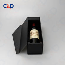 Load image into Gallery viewer, Foldable - stick at corners- wine box - In stock - C&amp;D PAPER PACKAGING
