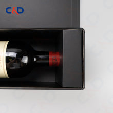 Load image into Gallery viewer, Foldable - stick at bottm- wine box - In stock - C&amp;D PAPER PACKAGING
