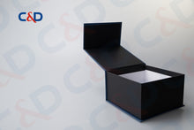 Load image into Gallery viewer, MAGNET BOX-BOOK STYLE ONE FLAP - C&amp;D PAPER PACKAGING
