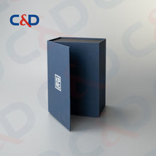 Load image into Gallery viewer, MAGNET BOX-BOOK STYLE ONE FLAP - C&amp;D PAPER PACKAGING
