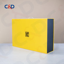 Load image into Gallery viewer, Customized paper box Four Corners Glued Foldable Paper Box XXL size With Handle  folding paper box - C&amp;D PAPER PACKAGING
