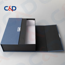 Load image into Gallery viewer, MAGNET BOX-BOOK STYLE TWO FLAPS - C&amp;D PAPER PACKAGING
