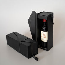 Load image into Gallery viewer, Wine Box with Handle - Collapsible - Magnetic - Xiamen C&amp;D Paper &amp; Pulp Co., Ltd
