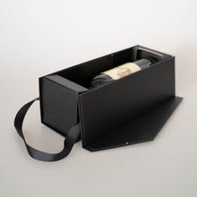 Load image into Gallery viewer, Wine Box with Handle - Collapsible - Magnetic - Xiamen C&amp;D Paper &amp; Pulp Co., Ltd
