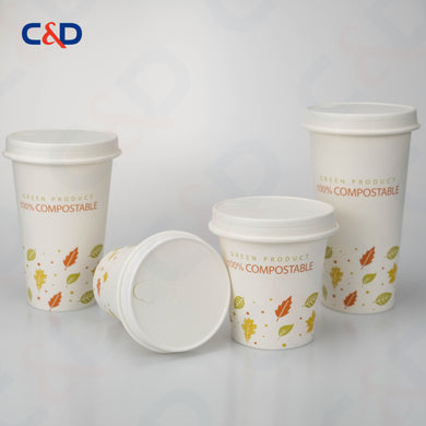 PLA Paper Cup Paper Lid - C&D PAPER PACKAGING