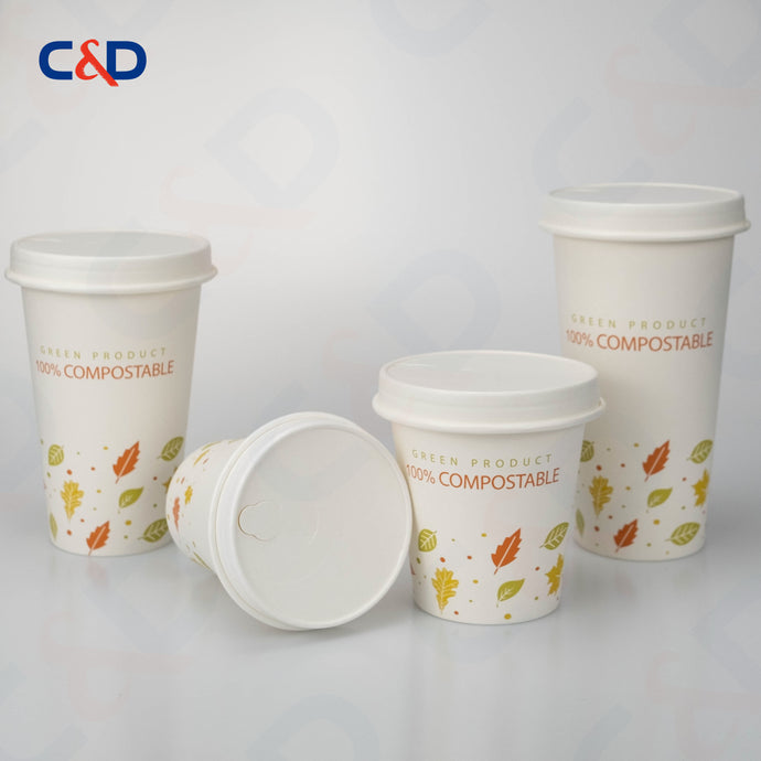 PLA Paper Cup Paper Lid - C&D PAPER PACKAGING